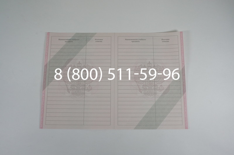 Аттестат за 11 класс 2011-2013 годов в Перми