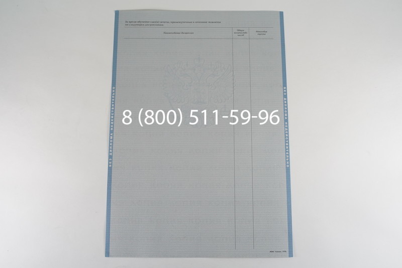 Диплом бакалавра 2003-2009 годов в Перми