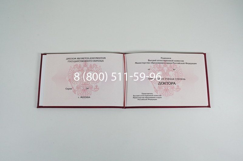 Заказать Диплом доктора наук 2007 в Перми