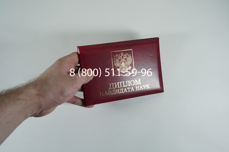 Диплом кандидата наук 2010 в Перми