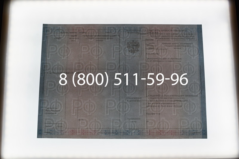 Заказать Диплом колледжа 2014-2026 года  в Перми