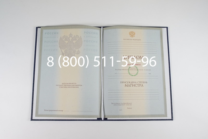 Диплом магистра 2003-2009 годов в Перми