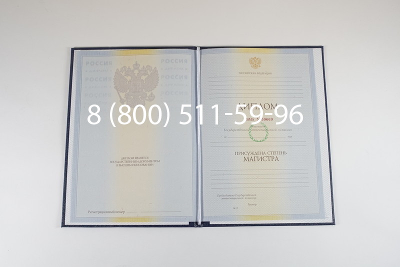 Диплом магистра 2010-2011 годов в Перми