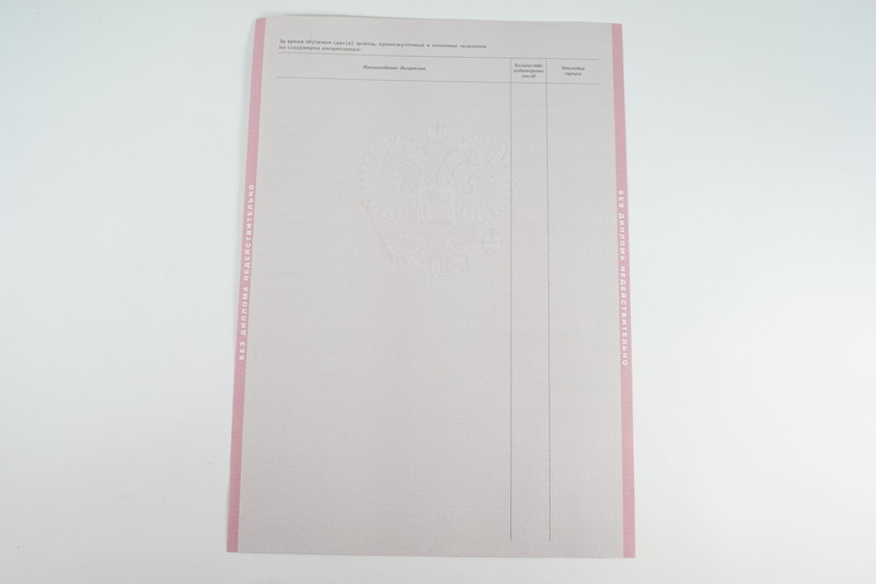 Диплом о среднем образовании 1997-2002 годов в Перми