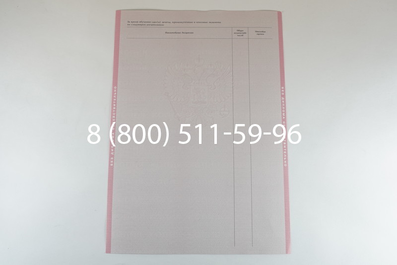 Диплом о среднем образовании 2003-2006 годов в Перми