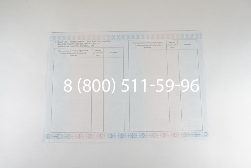 Диплом о среднем образовании 2014-2026 года в Перми