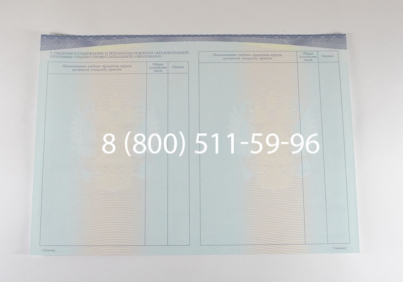 Диплом о среднем образовании (Спецбланк) 2014-2026 года в Перми