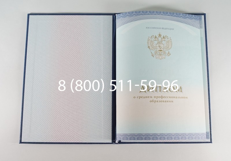 Заказать Диплом техникума (Спецбланк) 2014-2026 года в Перми