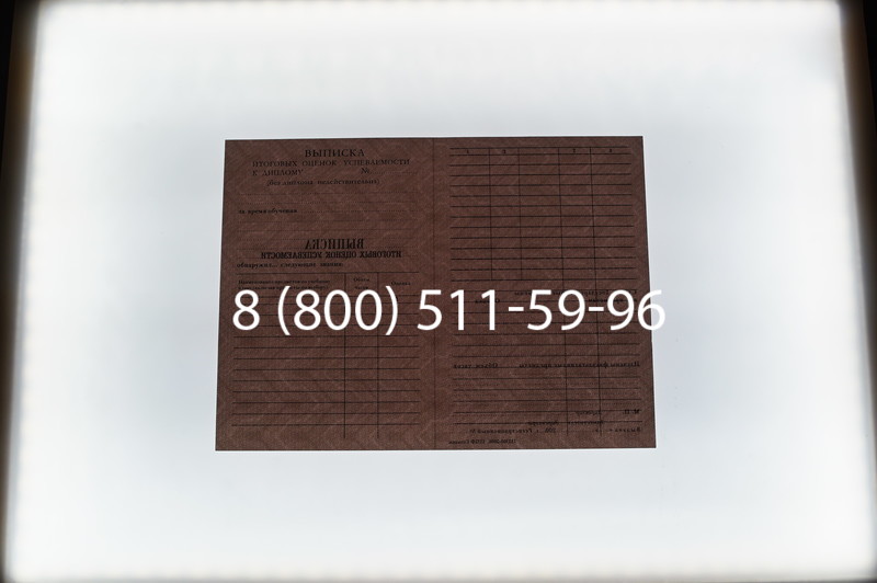 Заказать Диплом училища 1995-2006 годов в Перми