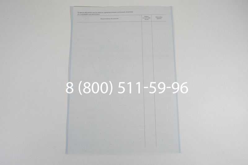 Диплом училища 2007-2009 годов в Перми