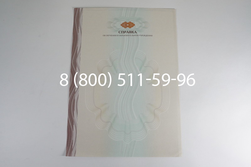 Заказать Справка об обучении в Перми